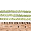 Natural Peridot Beads Strands G-B107-A06-01A-4