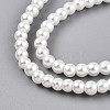 Baking Paint Pearlized Glass Pearl Bead Strands HY-T002-02A-01-2