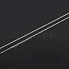 Anti-Tarnish Trendy Unisex Rhodium Plated 925 Sterling Silver Snake Chain Necklaces STER-M034-A-09-2