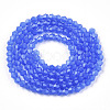 Imitation Jade Glass Beads Strands EGLA-A039-J2mm-D04-3