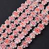 Handmade Millefiori Glass Bead Strands LAMP-J035-10mm-54-2