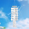 1Pc Natural Shell Wind Chimes AJEW-SP0002-44-6
