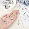 Stainless Steel Dangle Earrings STAS-UN0012-01-2