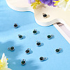 10Pcs Glass Rhinestone Charms STAS-TA0003-26I-4