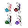 Alloy Enamel Pendants FIND-C087-07P-1