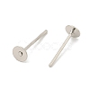 Rack Plating Iron Ear Studs Findings LS-IFIN-M029-06P-NR-3