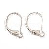 Brass Leverback Earring Findings KK-F828-03P-1