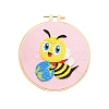 Animal Theme DIY Display Decoration Punch Embroidery Beginner Kit SENE-PW0003-073F-1