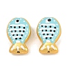 Baking Paint Opaque Glass Enamel Beads GL-CBA4370-01C-2