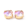 Moonlight Effect Flat Round Sew on Rhinestone RGLA-G018-01A-05-4