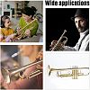 6Pcs Plastic Imitation Shell Saxophone Key Button Inlays Accessories FIND-CA0005-24-6