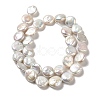 Natural Baroque Pearl Keshi Pearl Beads Strands PEAR-E016-008-2