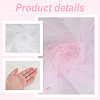 2Pcs 2 Colors Pearl Nylon Mesh Fabric DIY-GA0007-69-4