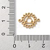 304 Stainless Steel Hollow Chakra Links STAS-S149-05G-3
