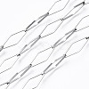 Tarnish Resistant 304 Stainless Steel Link Chains CHS-T003-24P-1