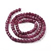 Natural Ruby Beads Strands G-P488-05-3