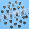 Alloy Pendant Cabochon Settings For Enamel PALLOY-YW0001-10AB-2