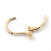 Brass Leverback Earring Findings KK-O131-09G-3