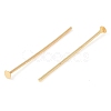 Brass Flat Head Pins KK-N254-47B-G-2