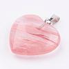 Natural & Synthetic Mixed Gemstone Pendants G-S045-11-B-2