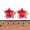 Acrylic Beads X-SACR-G033-02G-3