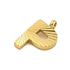 Ion Plating(IP) 304 Stainless Steel Charms STAS-G345-01G-P-2