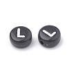 Opaque Acrylic Beads SACR-N002-02L-1