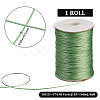 1 Roll Eco-Friendly Korean Waxed Polyester Cord YC-SP0001-03C-2