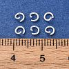 Brass Open Jump Rings KK-G604-08S-08-3