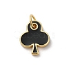 Brass Enamel Charms KK-Q098-25G-B02-1