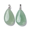 Natural Green Aventurine Pendants G-D084-01P-B10-2