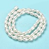 Natural Cultured Freshwater Pearl Beads Strands PEAR-E016-150-3