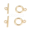 Brass Toggle Clasps KK-Q765-01G-2