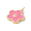 Rack Plating Brass Enamel Pendants KK-Z047-02D-RS-2