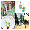 180Pcs 18 Colors Transparent Electroplate Glass Bead EGLA-TA0001-19-9