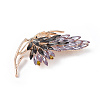 Rhinestone Butterfly Brooch Pin JEWB-P016-03LG-02-3