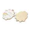 Alloy Enamel Pendants STAS-I354-02KCG-03-2
