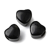 Natural Black Obsidian European Beads G-C269-01C-1
