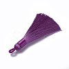Polyester Tassel Pendants FIND-I009-B15-2