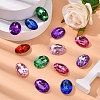 Imitation Taiwan Acrylic Rhinestone Cabochons GACR-A007-18x25mm-M-4