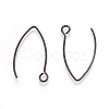 304 Stainless Steel Earring Hooks Ion Plating(IP) LS-STAS-L216-03A-B-1