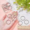 16Pcs 304 Stainless Steel Linking Rings STAS-AR0002-65A-P-3