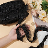 20M Double Satin Lace Edge Trim Organza Lace Ribbon OCOR-UN0001-02B-3