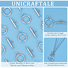 304 Stainless Steel Toggle Clasps STAS-UN0001-12-5