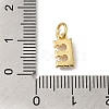 Rack Plating Brass with ABS Plastic Imitation Pearl Charms KK-B092-30E-G-3
