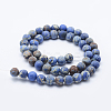 Natural Imperial Jasper Beads Strands G-K232-6mm-01C-2