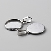 10Pcs 304 Stainless Steel Pendant Cabochon Settings LS-STAS-WH0029-97B-P-2