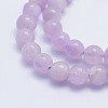 Natural Kunzite Beads Strands G-L478-14-6mm-2