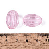Handmade Ribbed Lampwork Beads LAMP-N042-01A-3