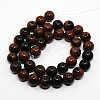 Mahogany Obsidian Round Bead Strands G-N0044-10mm-02-2